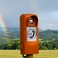 Une borne téléphonique d'appel d'urgence